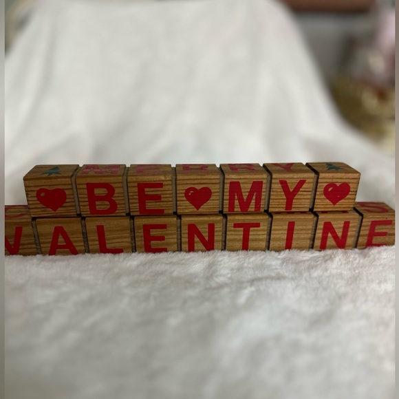 Merry Christmas + more Wooden Block Set - Picture 3 of 6